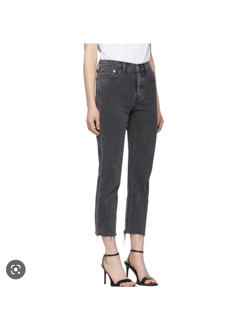 Levi’s Wedgie Straight with Raw Hem